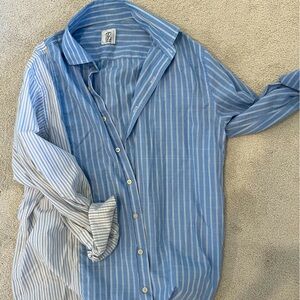 One of a kind Sibling Vintage button up